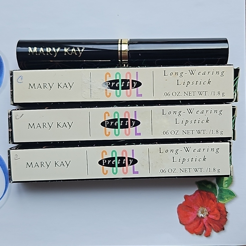 Mary Kay Cool Pretty Long Wear Lipstick Retired 2119 Berry Parfait NIB